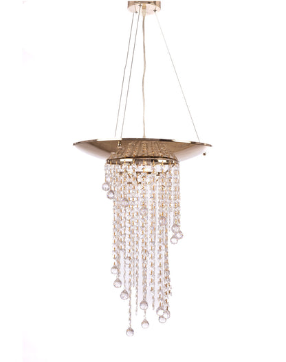 Lantern 48cm Basket from the bottom Code 5500 Solitaire Gold
