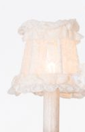 شابوه لو شاتو، قماش، 15×15 سم بيج من قنديل مصر - Le Chateau Lampshade, Fabric, 15×15cm Beige|Kandil Egypt
