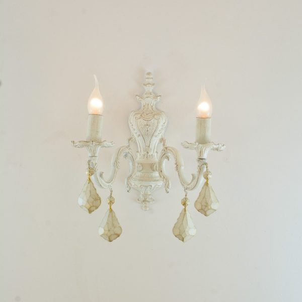 Modern S 2 Lights Whitey Wall Lamp