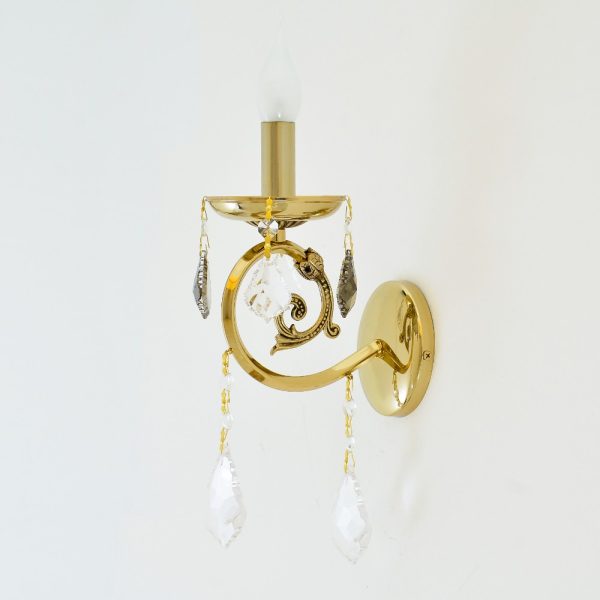 Nancy 1 Lights Gold Wall Lamp