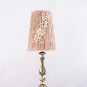Versailles table lamp Italian bronze with lamp shade