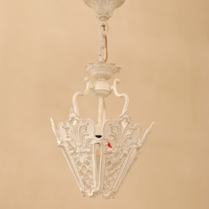 Bilbao hexagon lantern whitey